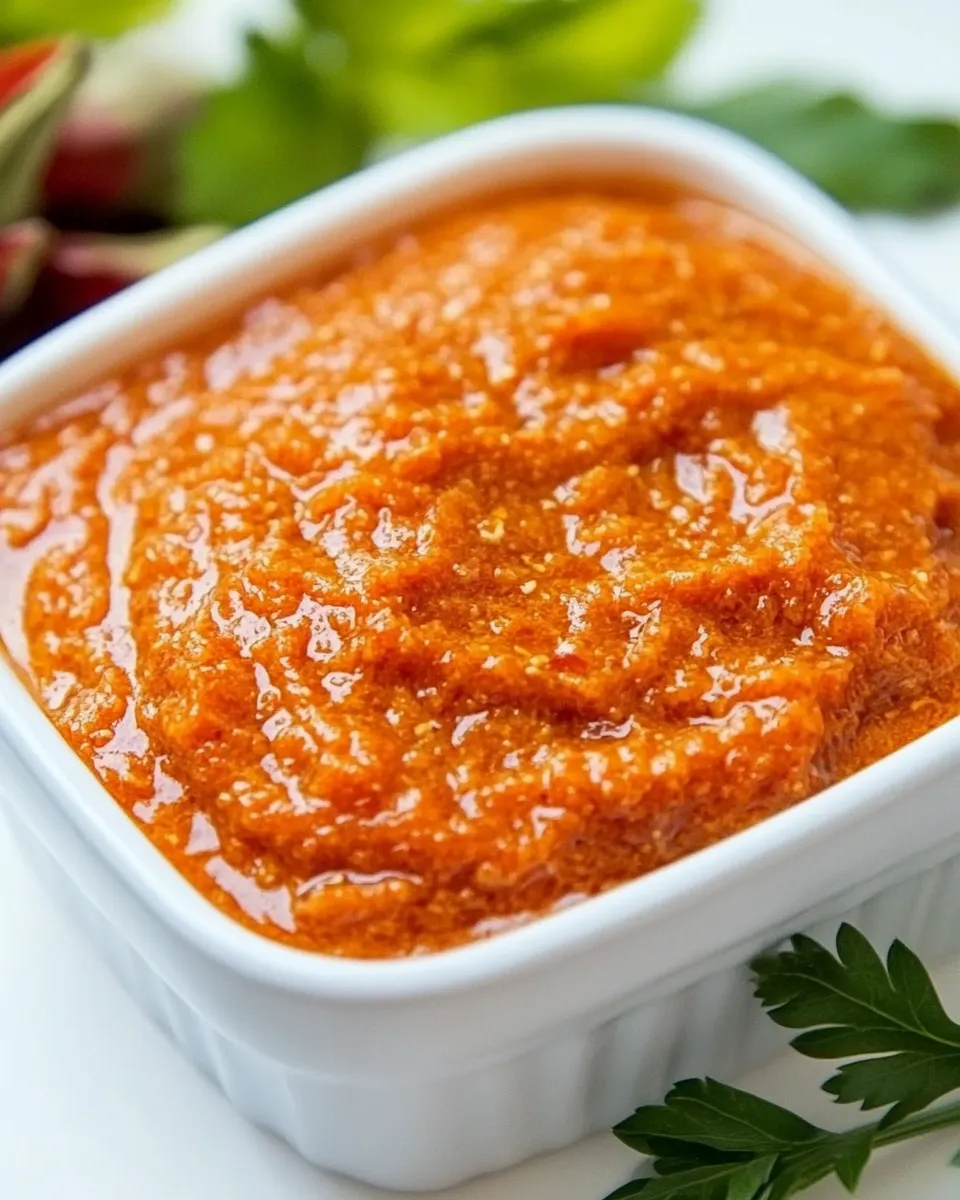 Homemade Thai Red Curry Paste photo