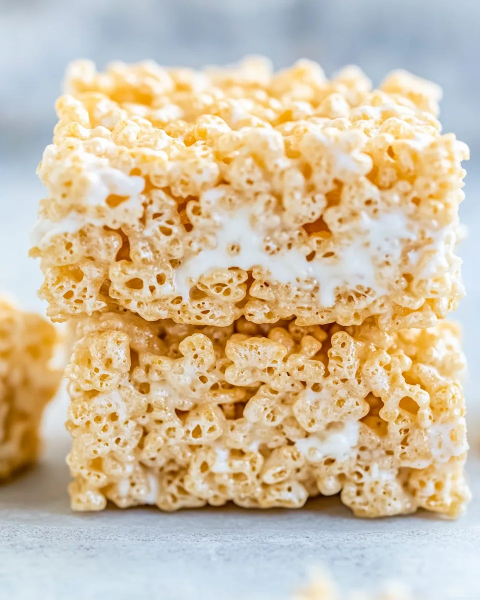 Delicious The BEST Rice Krispie Treats dish photo