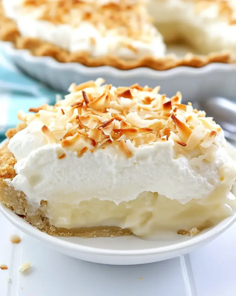 Homemade The Best Coconut Cream Pie recipe photo