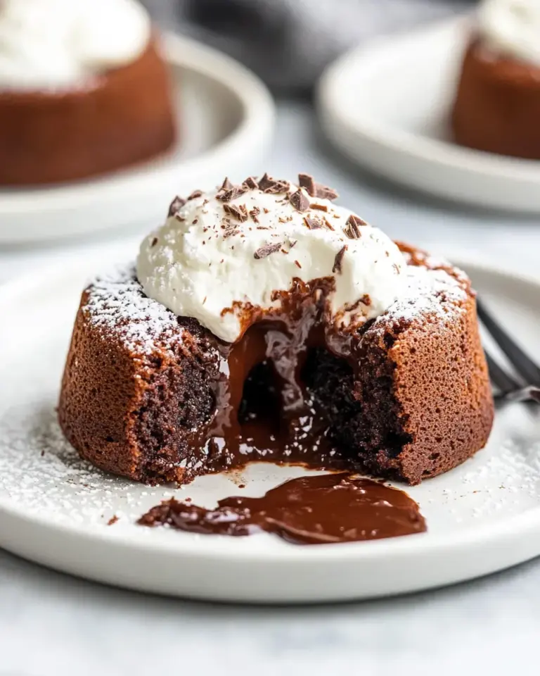 Homemade The Best Keto Chocolate Lava Cakes photo