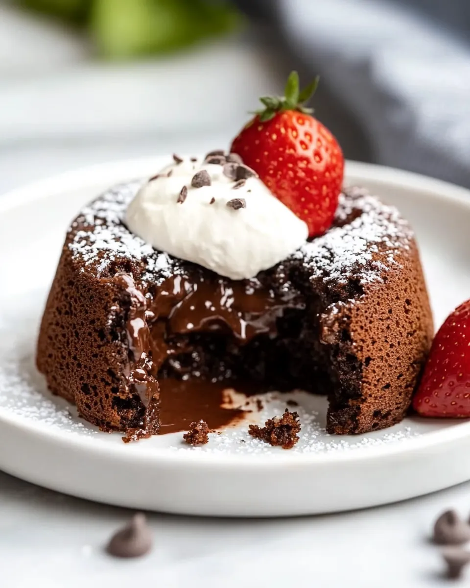 Classic The Best Keto Chocolate Lava Cakes image