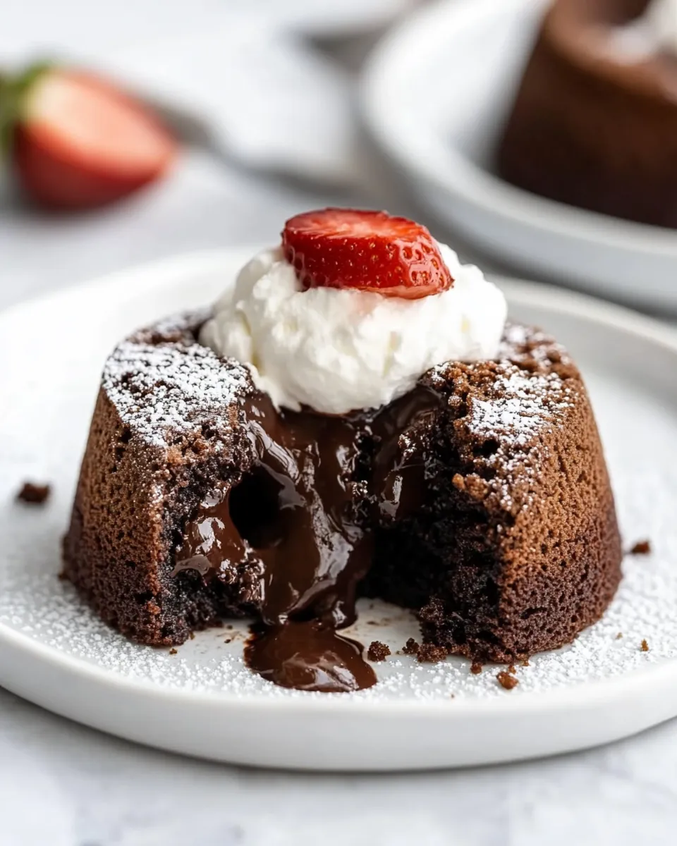 Easy The Best Keto Chocolate Lava Cakes recipe photo