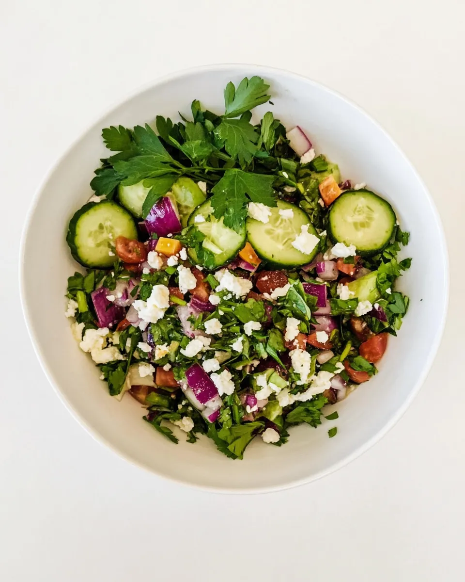 Easy The Jennifer Aniston Salad food shot