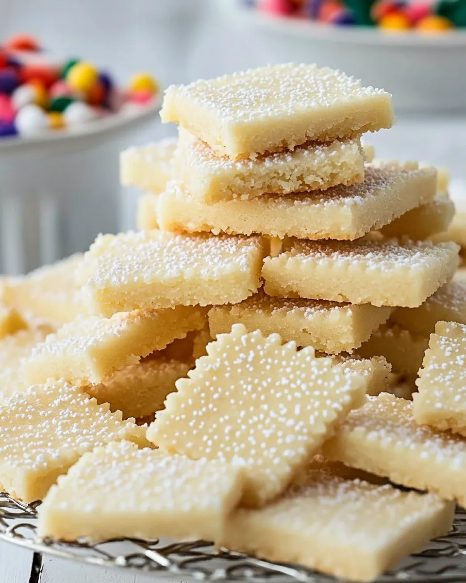 Easy The Perfect Shortbread Cookies food shot