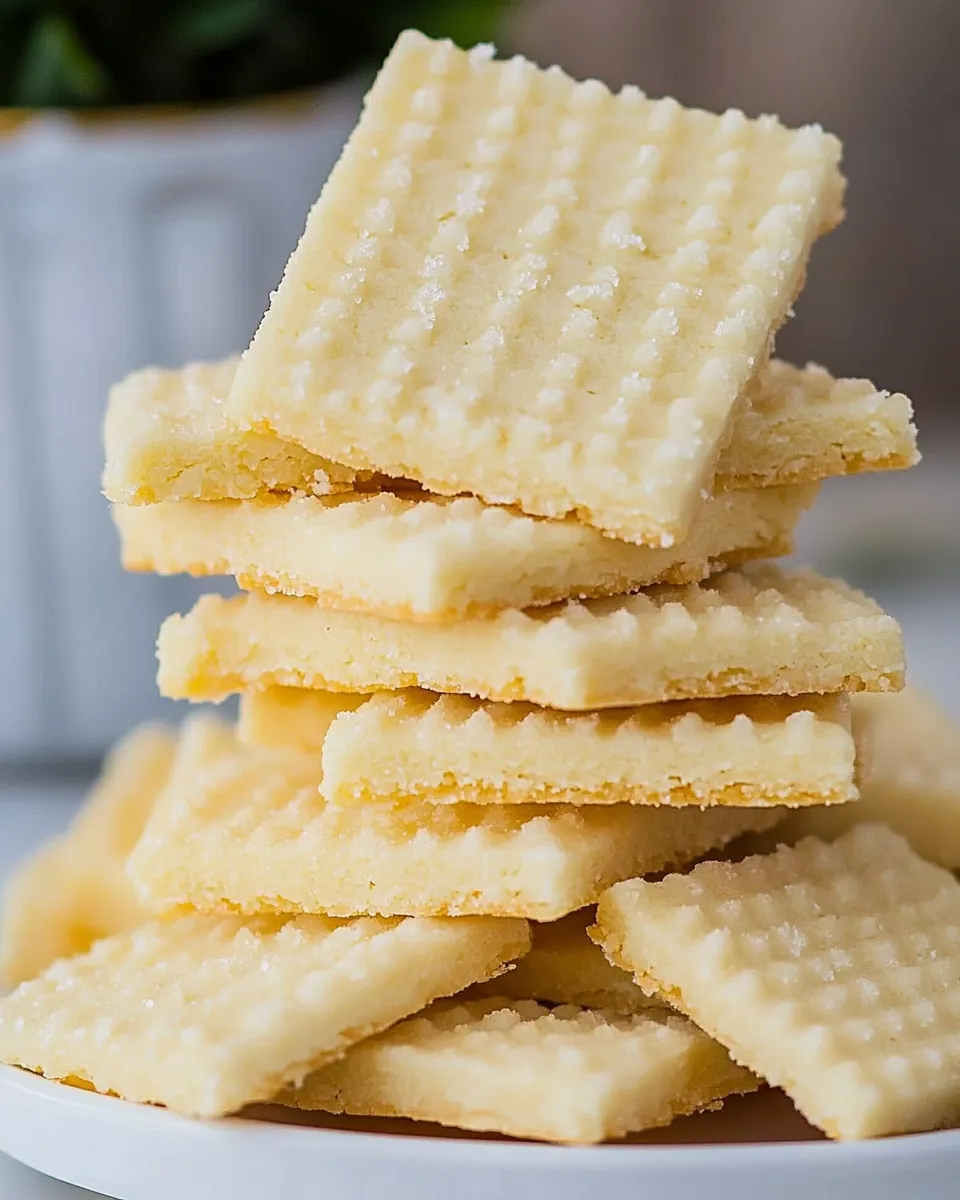 Delicious The Perfect Shortbread Cookies plate image