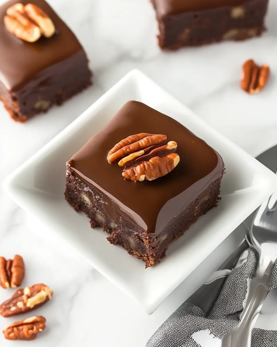 Delicious The Ultimate Turtle Brownies dish photo