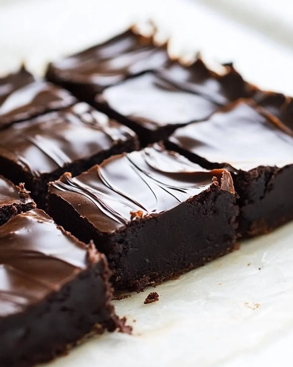 Easy The Ultimate Unbaked Brownies recipe photo