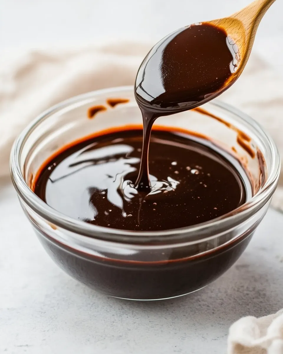 Classic Thick Homemade Chocolate Sauce dish photo