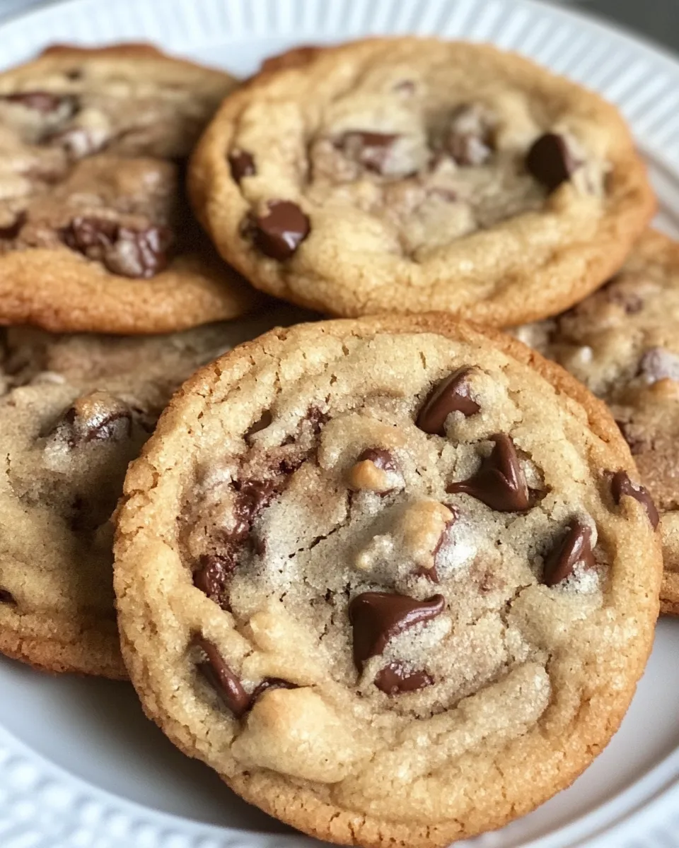 Classic Thin and Chewy Chocolate Chip Cookie Recipe image