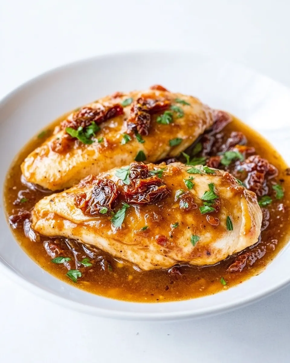 Delicious This Sun-Dried Tomato Chicken Makes Clean Eating Simple dish photo