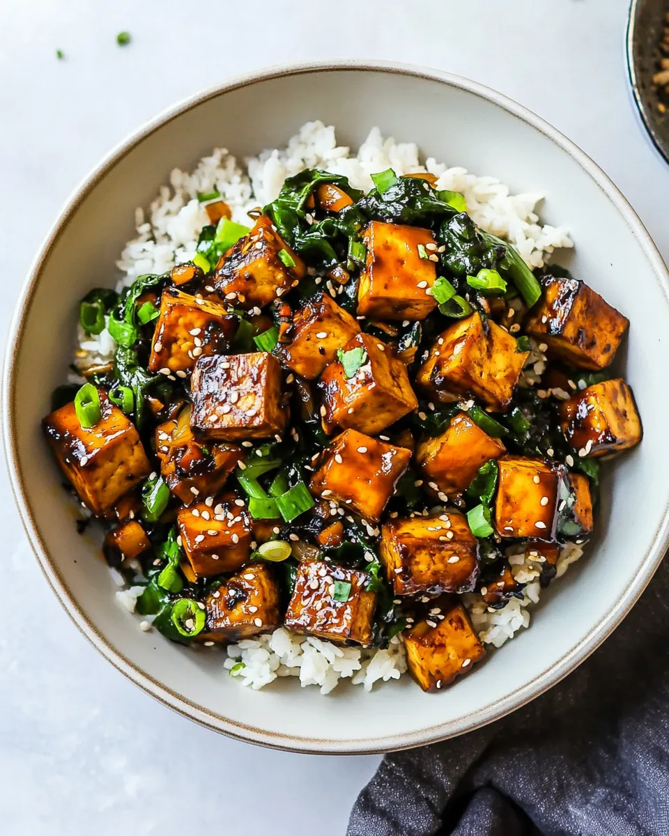 Homemade Tofu Stir Fry recipe photo