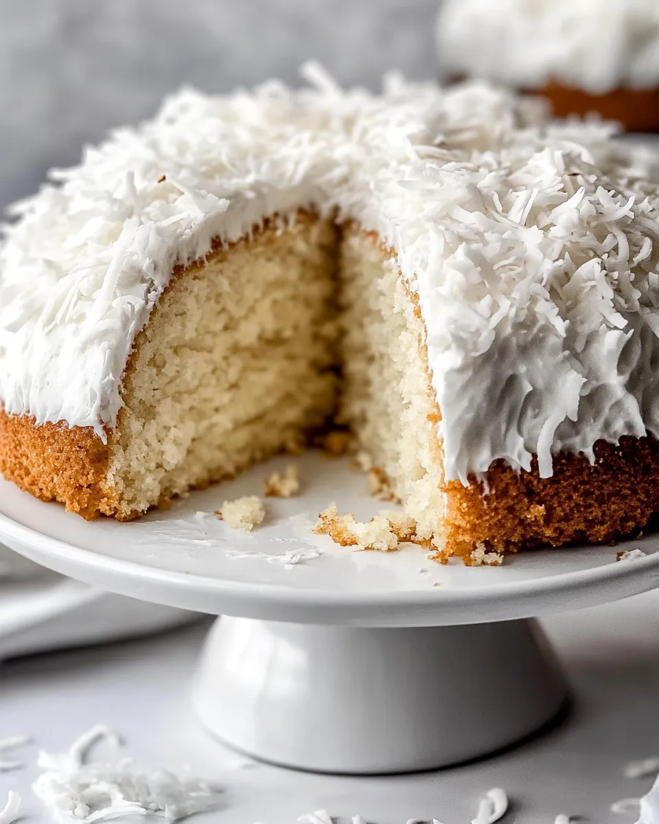 Easy Tom Cruise Coconut Cake recipe photo