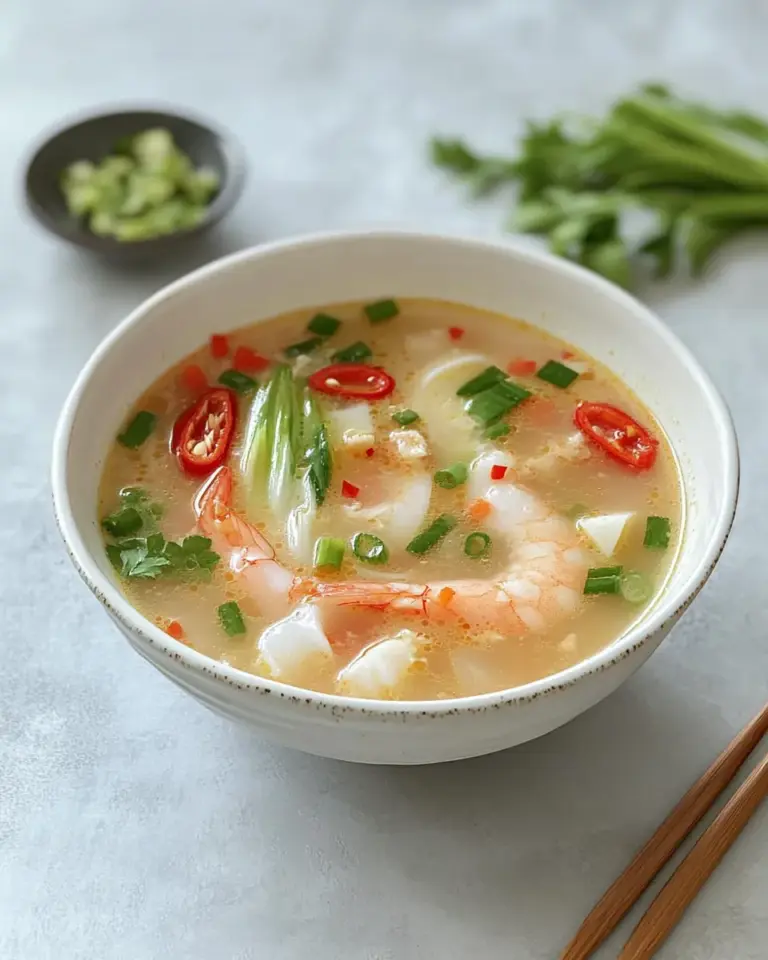 Homemade Tom Yum Soup recipe photo