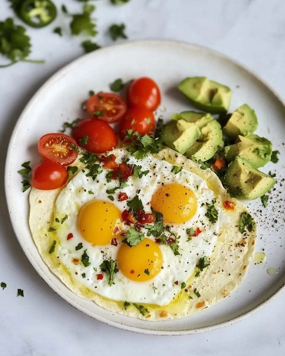 Classic Tortilla Eggs. food shot
