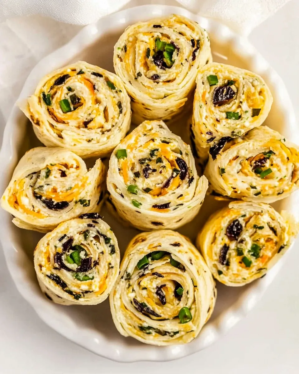 Easy Tortilla Pinwheels recipe photo