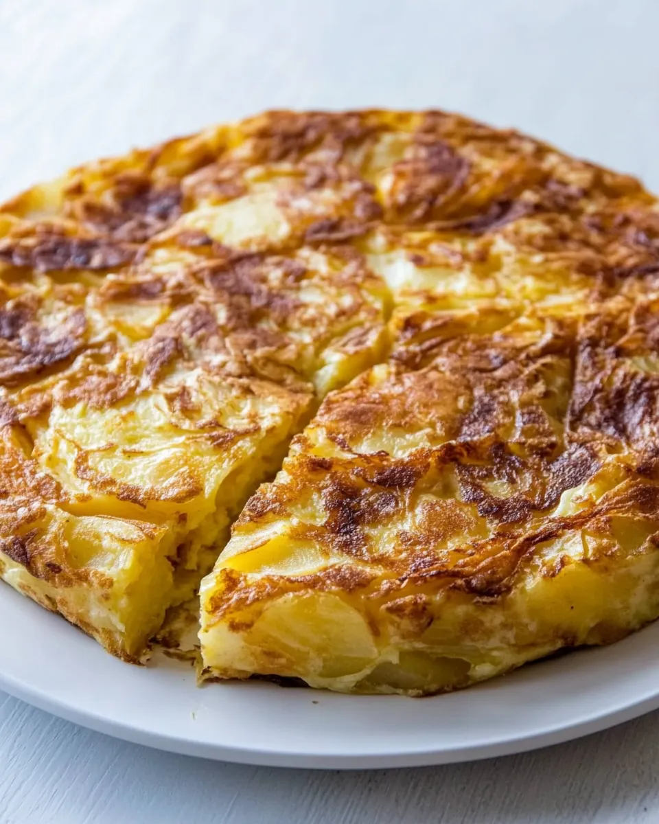 Classic Tortilla de Patatas dish photo