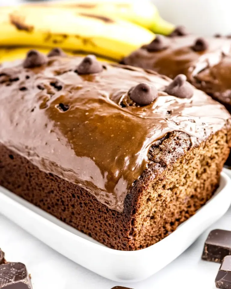 Homemade Triple Chocolate Banana Bread photo