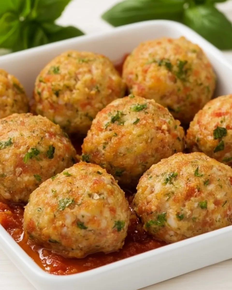 Classic Tuna Meatballs dish photo