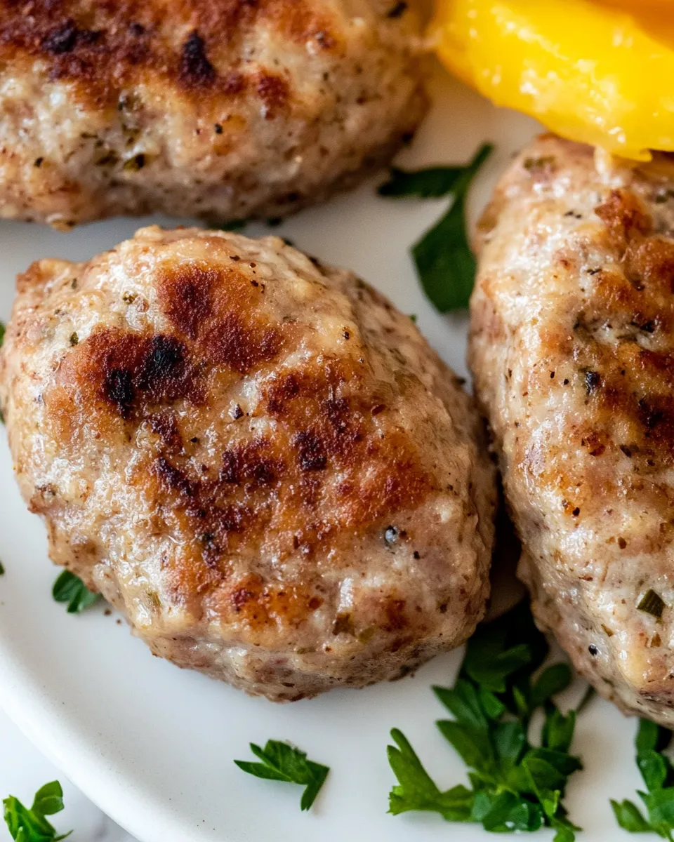 Homemade Turkey Sausage photo