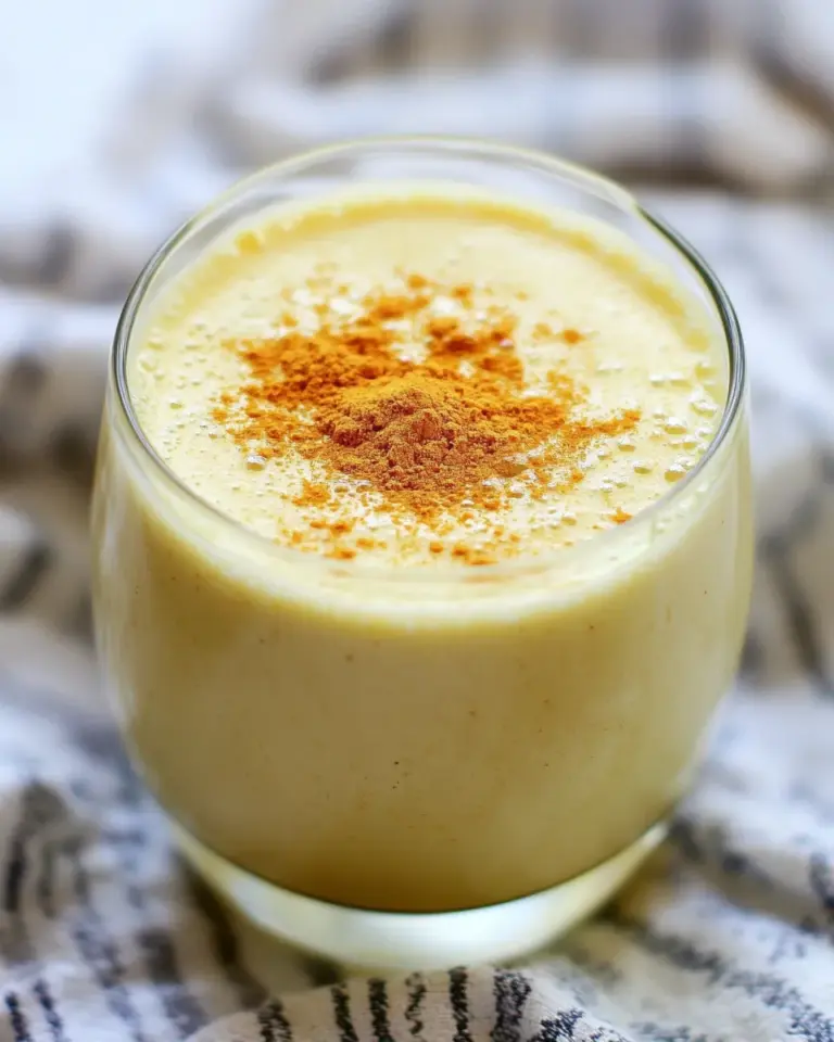 Homemade Turmeric Lassi recipe photo