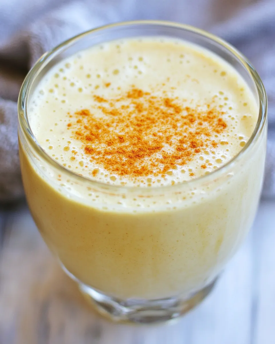 Delicious Turmeric Lassi plate image