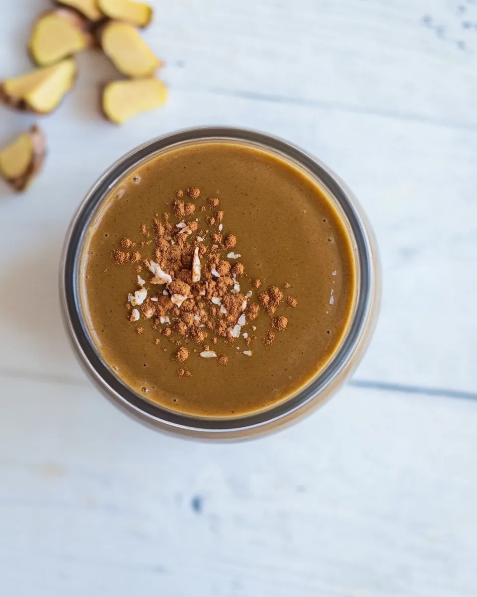 Easy Turmeric Smoothie food shot