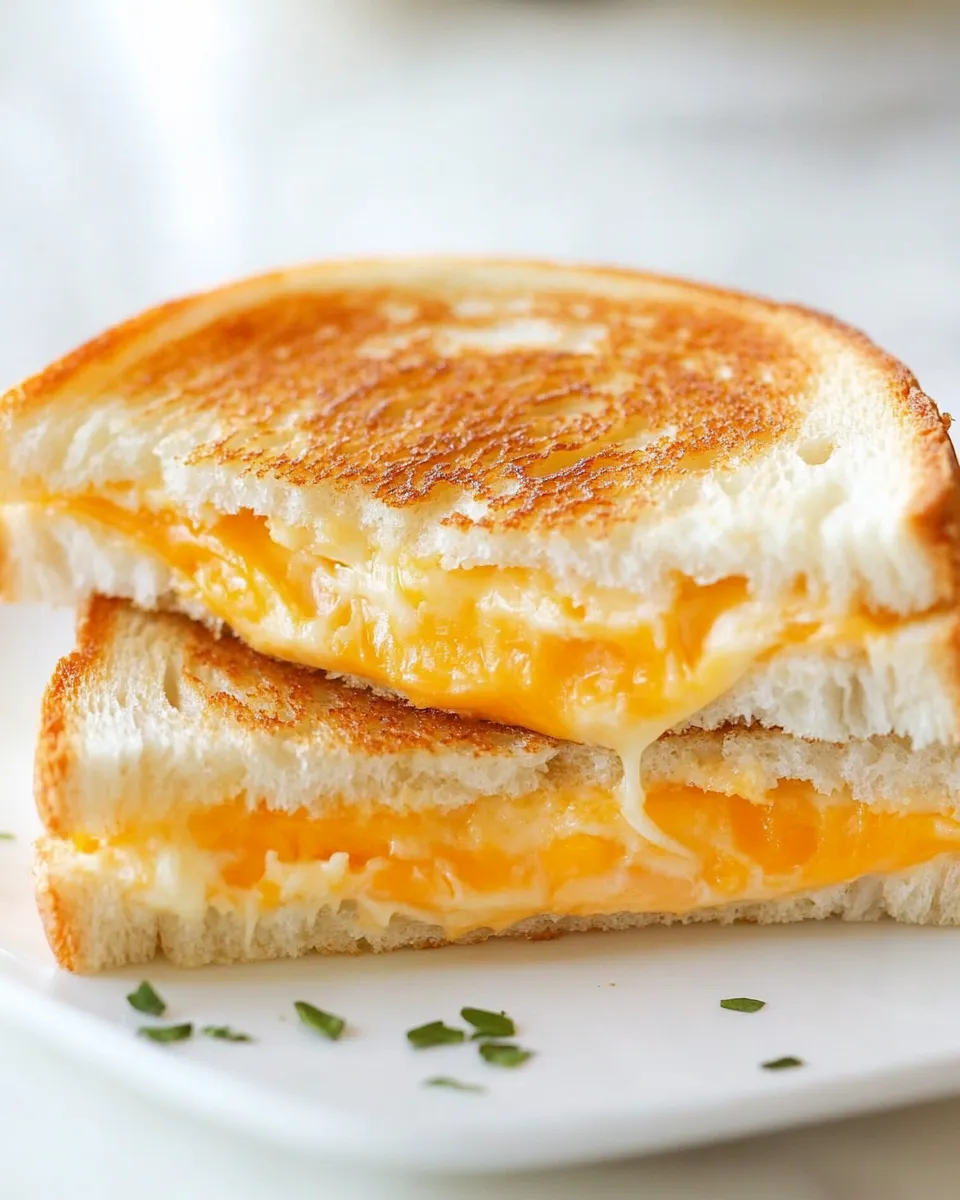 Delicious Ultimate Grilled Cheese plate image