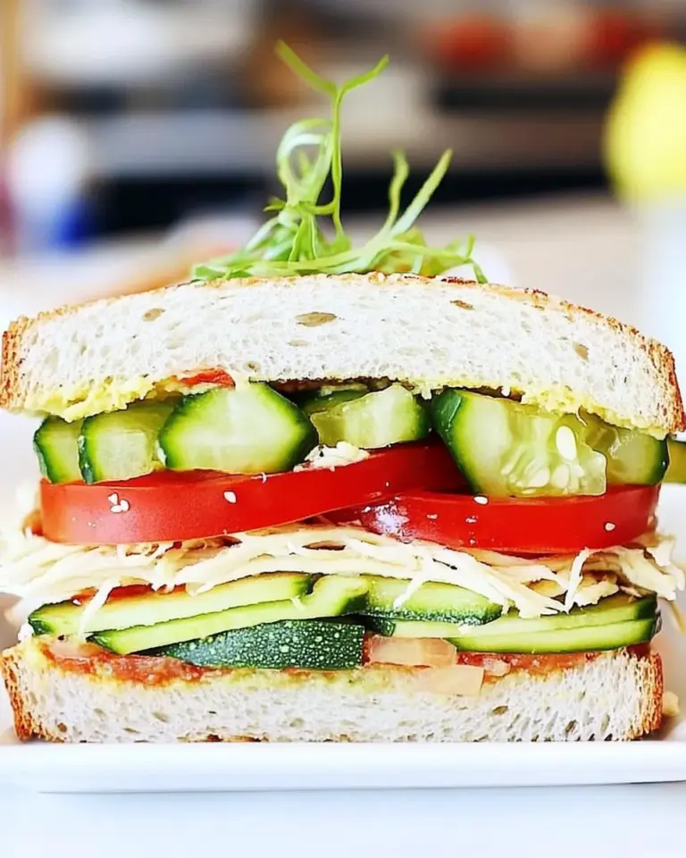 Homemade Ultimate Veggie Sandwich photo
