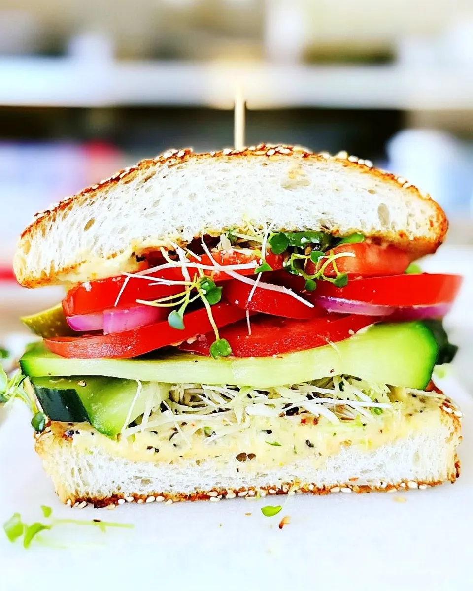 Delicious Ultimate Veggie Sandwich dish photo
