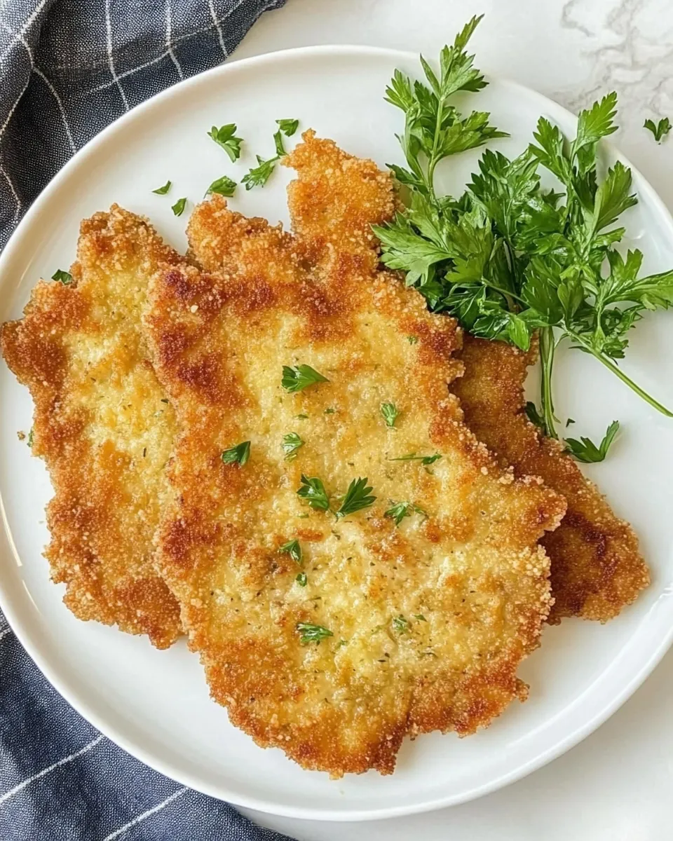 Easy Veal Cutlets food shot