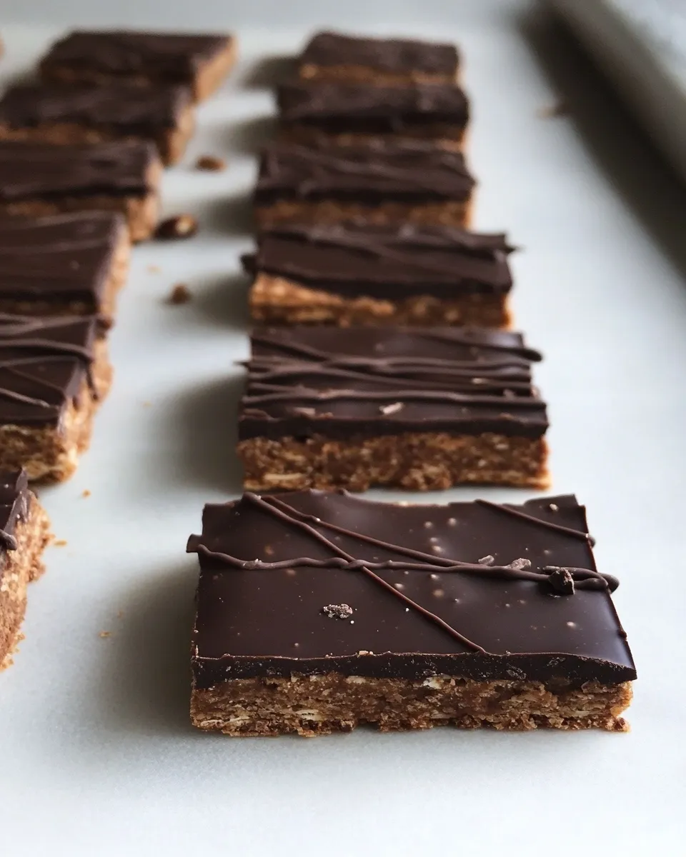 Classic Vegan Chocolate Hazelnut Graham Crackers image