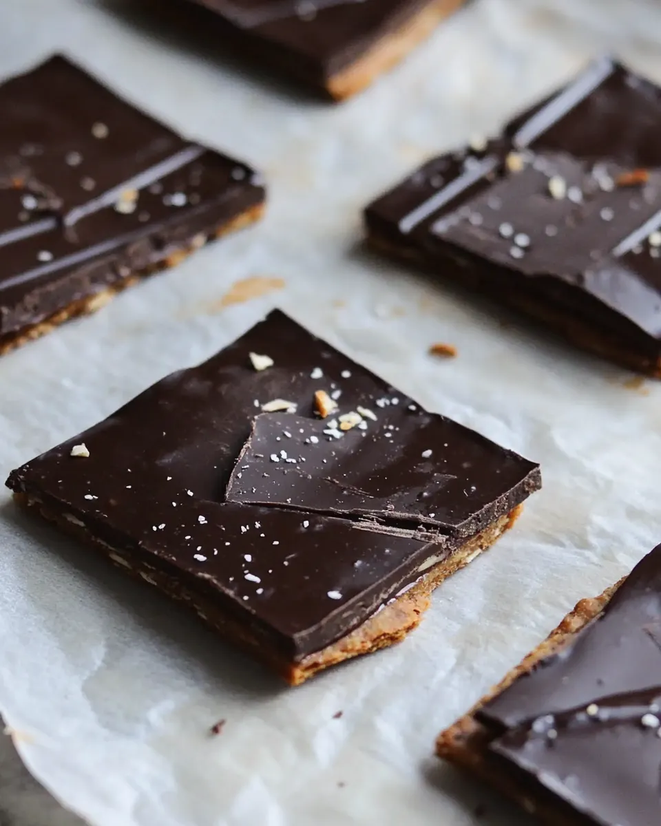 Delicious Vegan Chocolate Hazelnut Graham Crackers dish photo