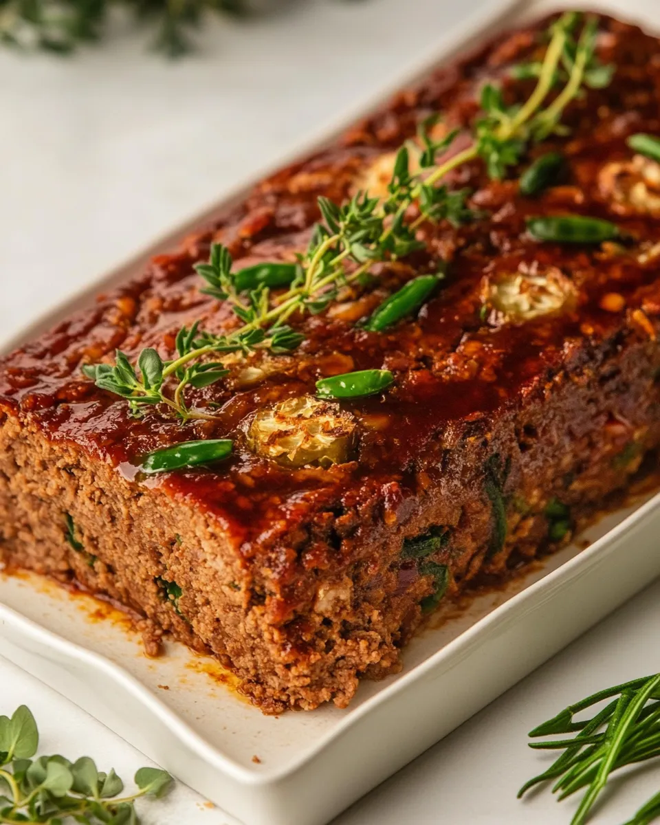 Classic Vegan Meatloaf dish photo