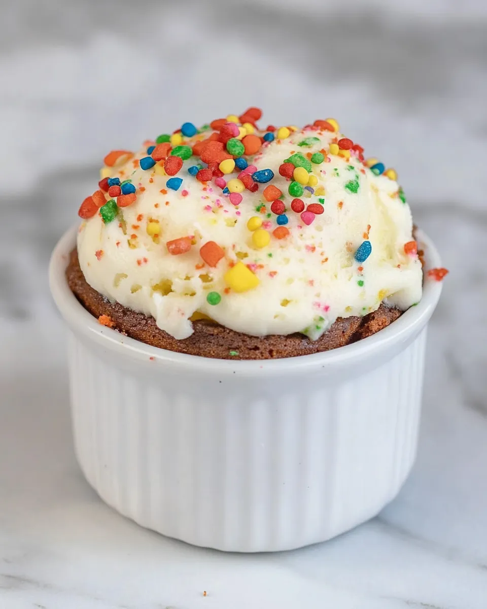Classic Vegan Mug Cake dish photo