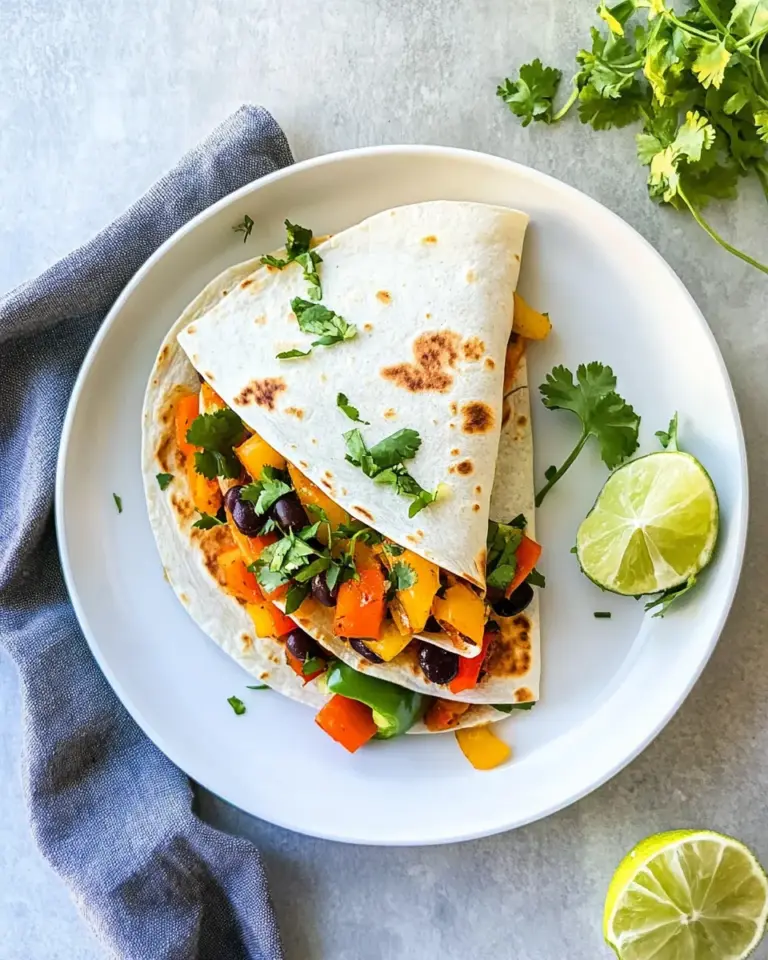 Homemade Vegan Quesadilla Recipe photo