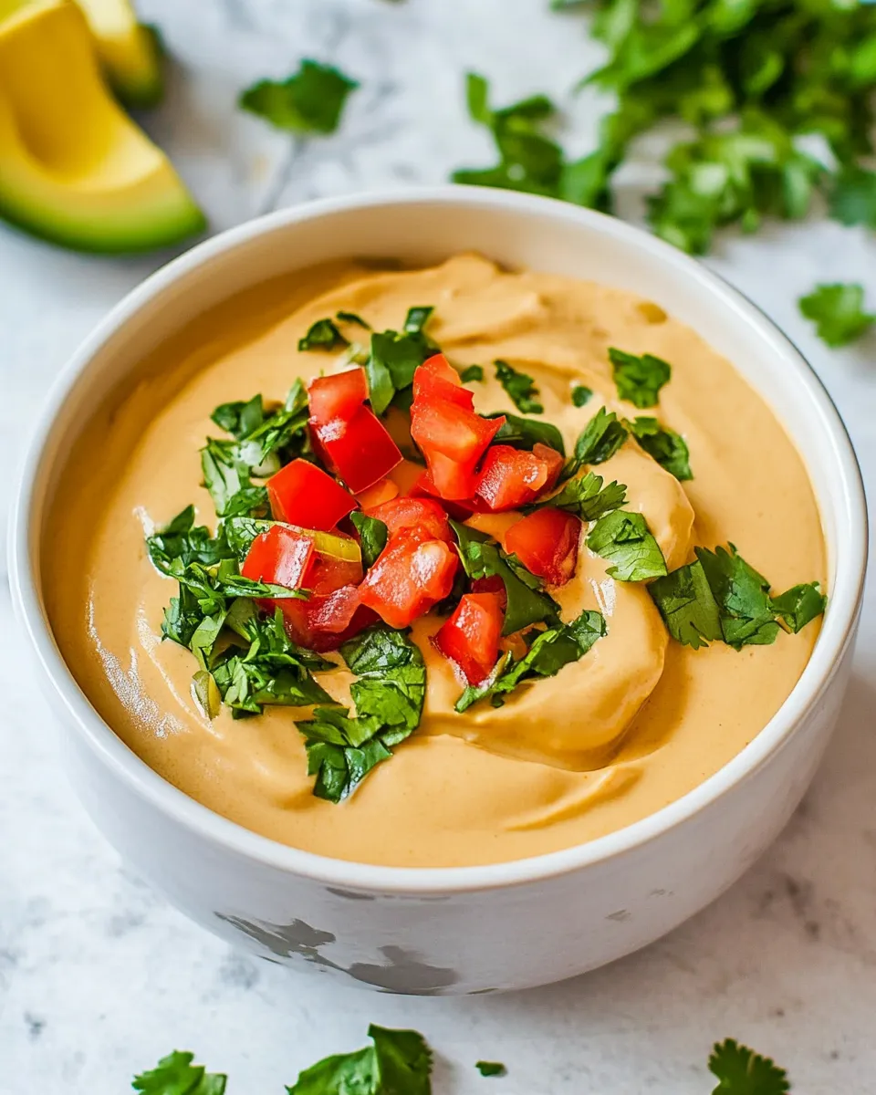 Homemade Vegan Queso recipe photo
