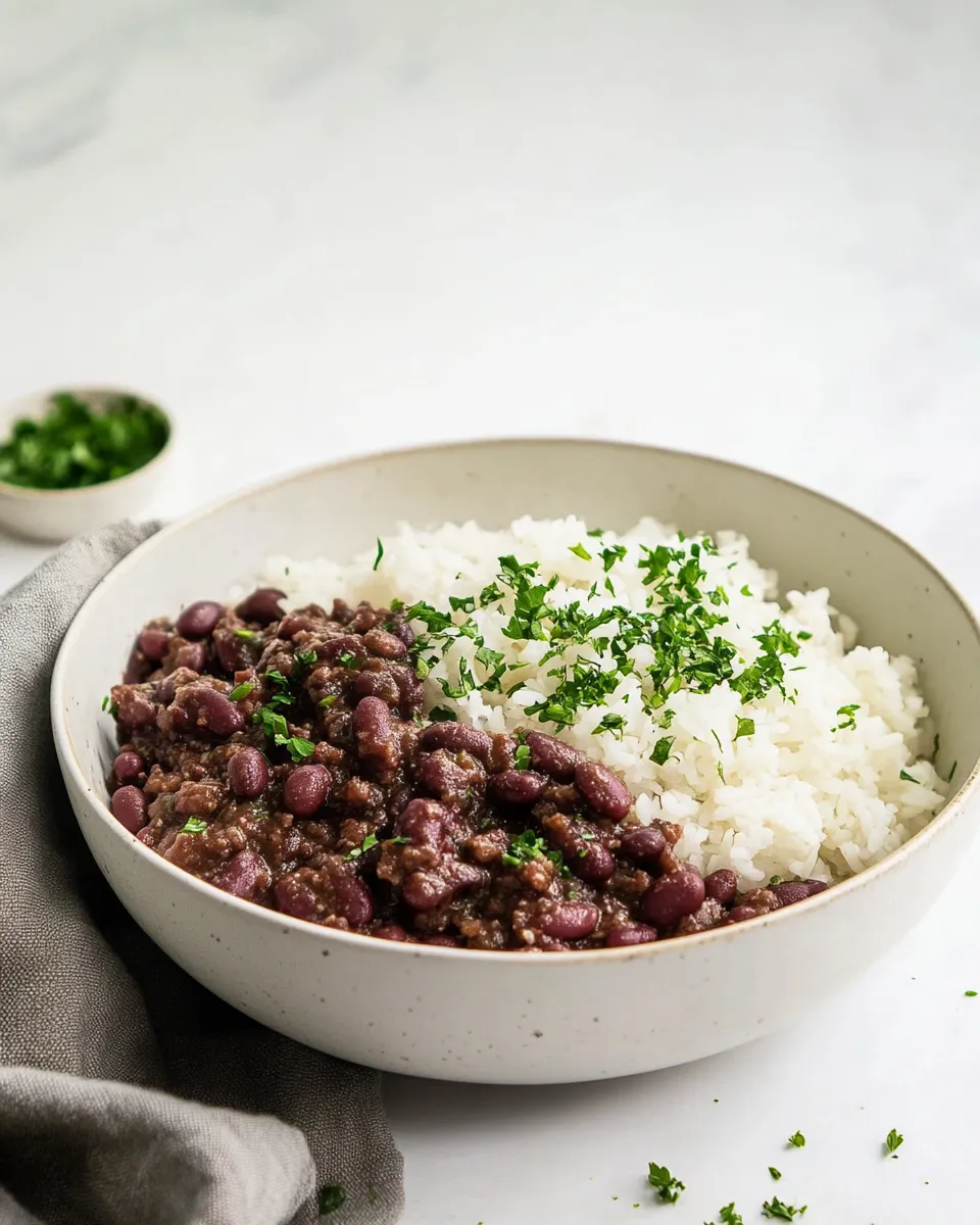 Delicious Vegan Red Beans And Rice picture