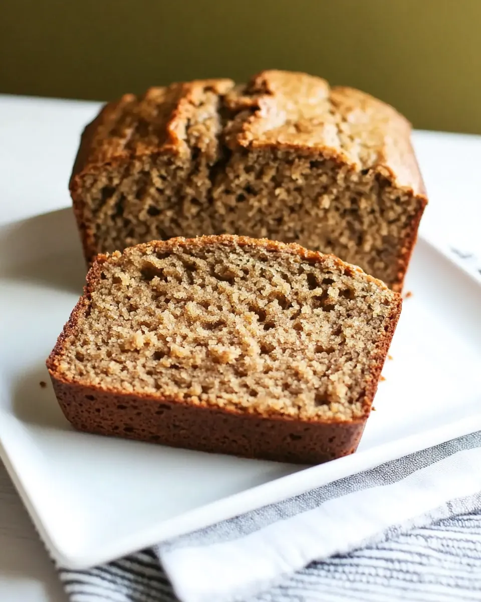 Easy Vegan Sourdough Banana Bread recipe photo