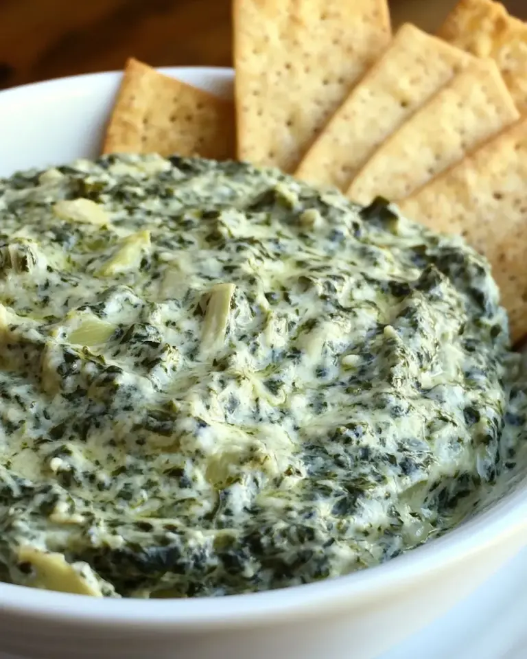 Homemade Vegan Spinach and Artichoke Dip recipe photo
