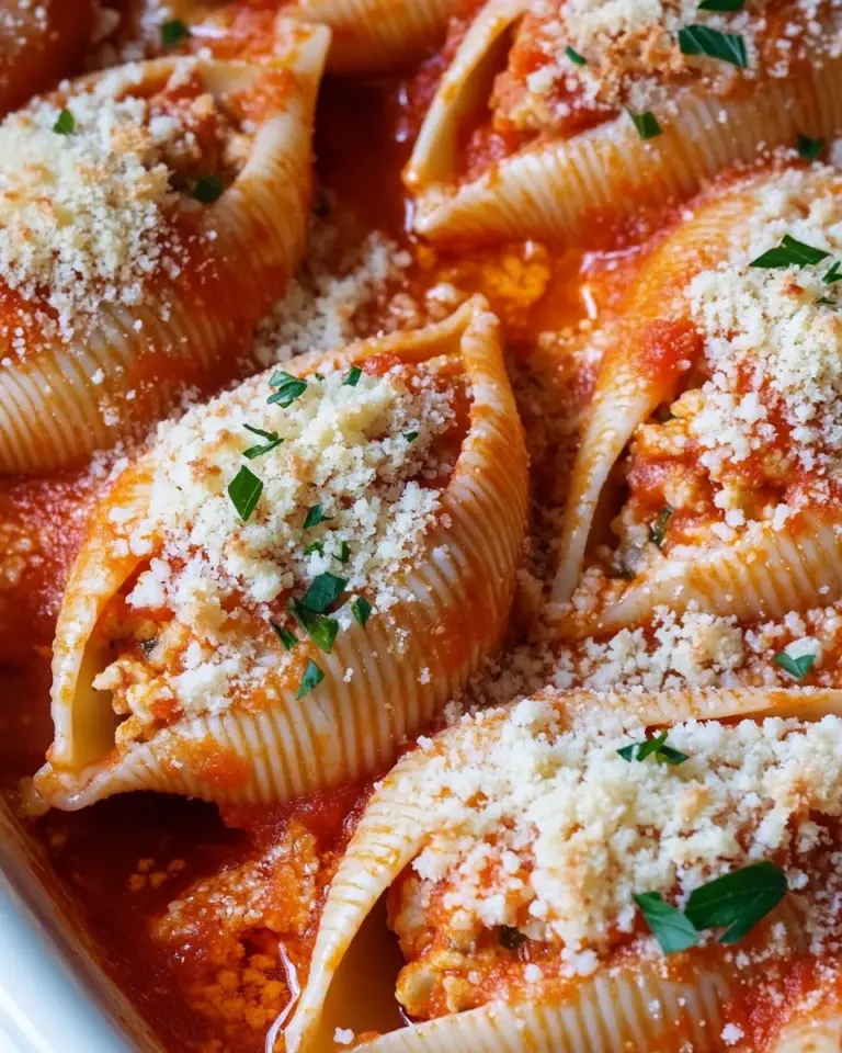 Homemade Vegan Stuffed Shells recipe photo
