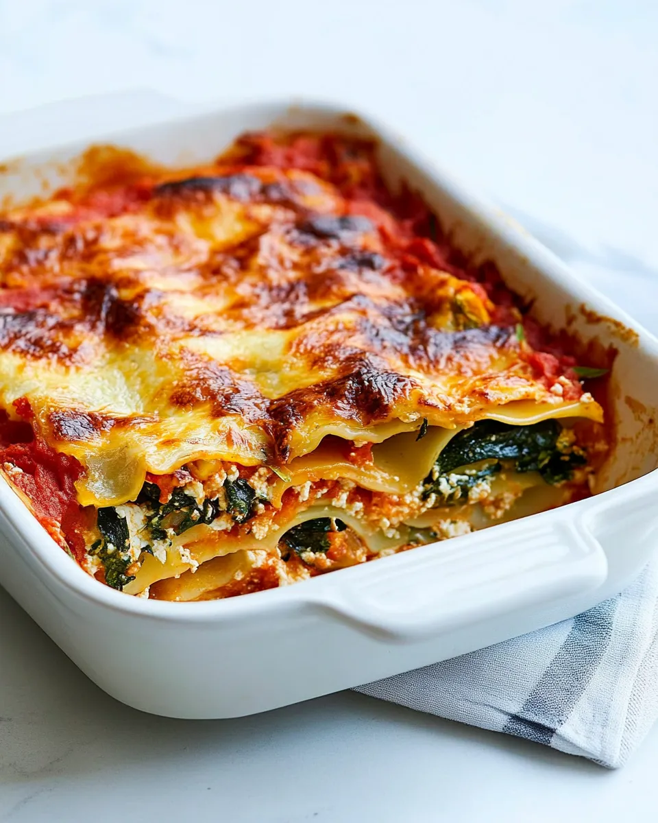 Classic Vegetable Lasagna Recipe image
