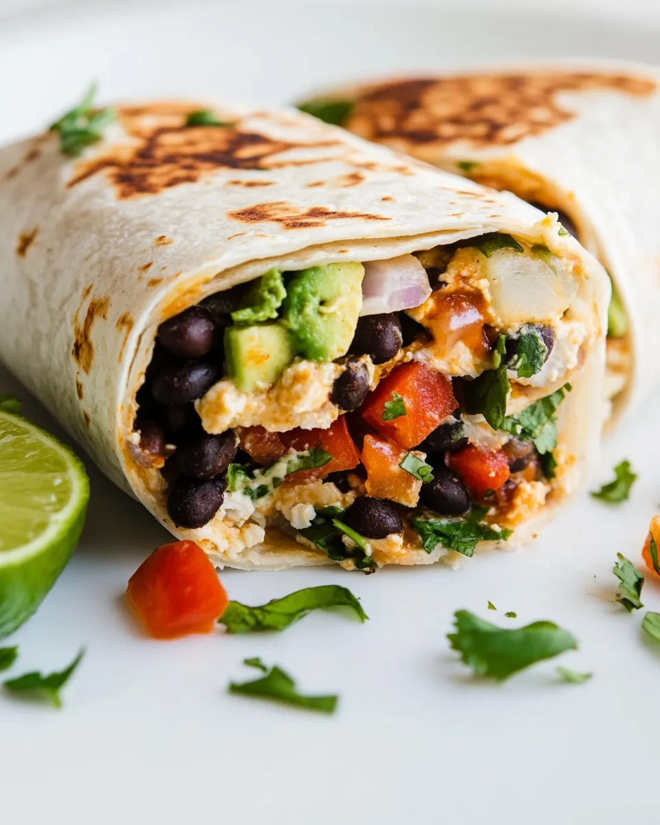 Classic Vegetarian Burrito dish photo