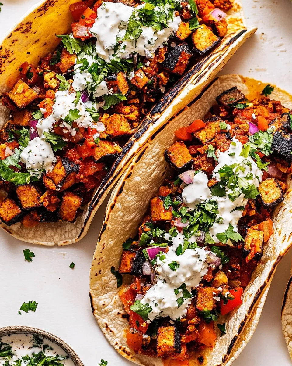 Classic Vegetarian Tacos image