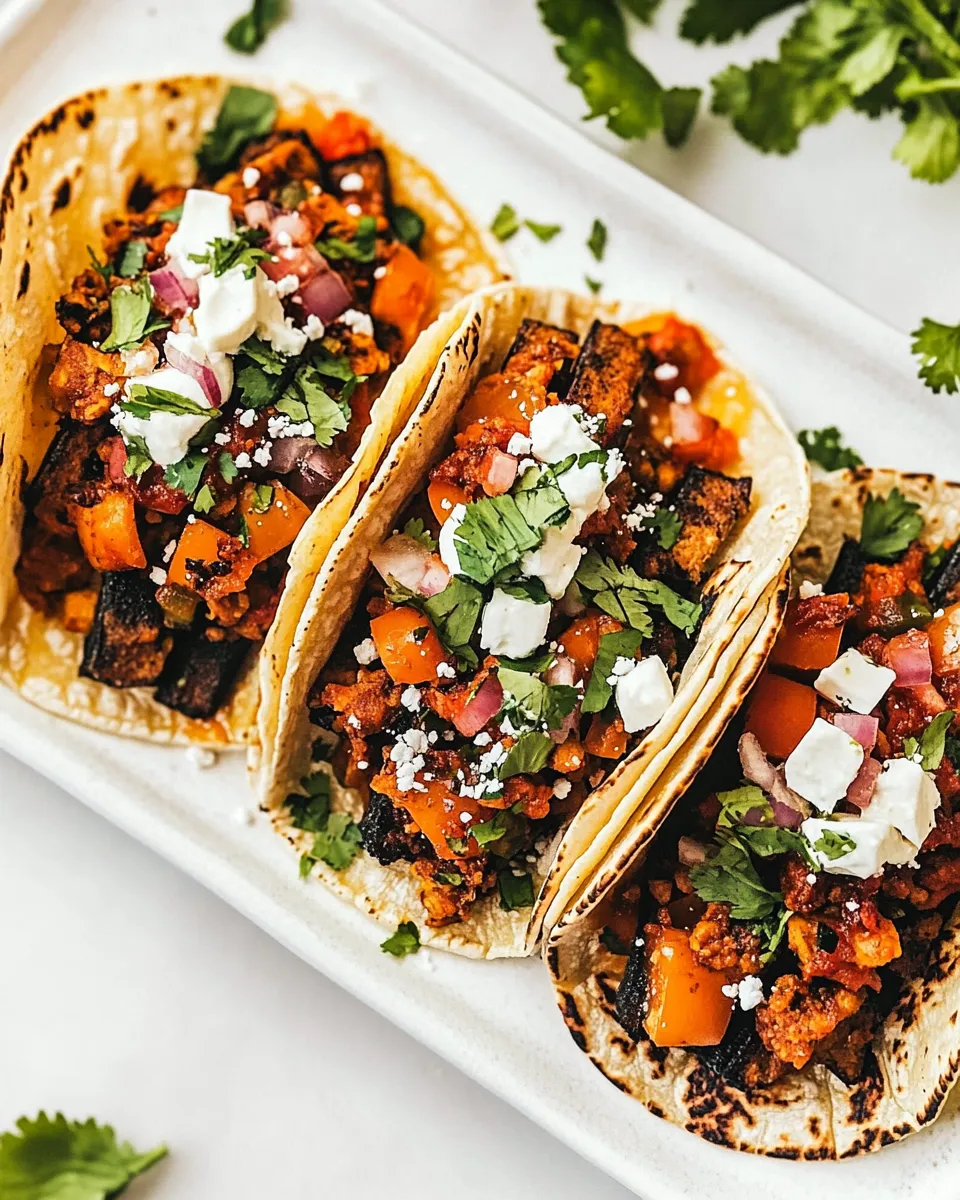 Easy Vegetarian Tacos recipe photo