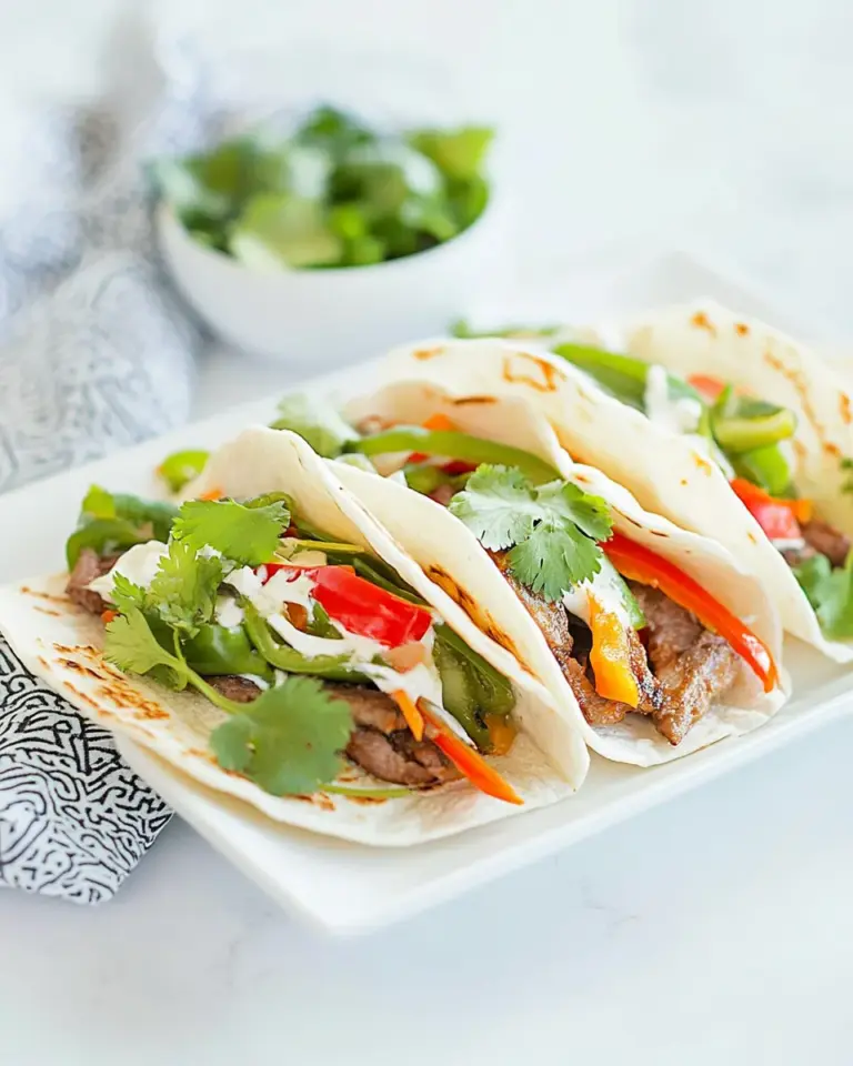 Homemade Viet Fajitas recipe photo