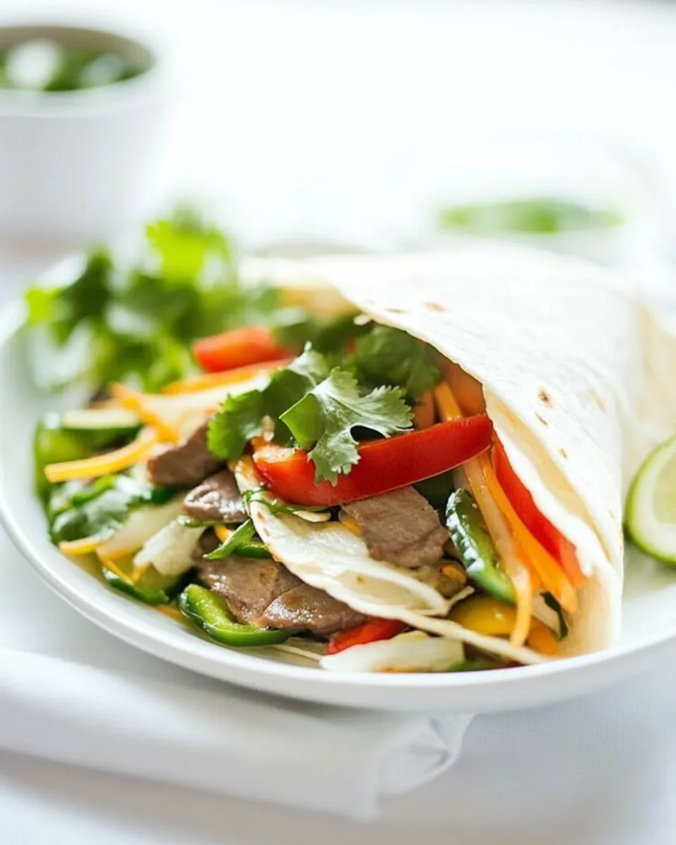 Quick Viet Fajitas dish photo
