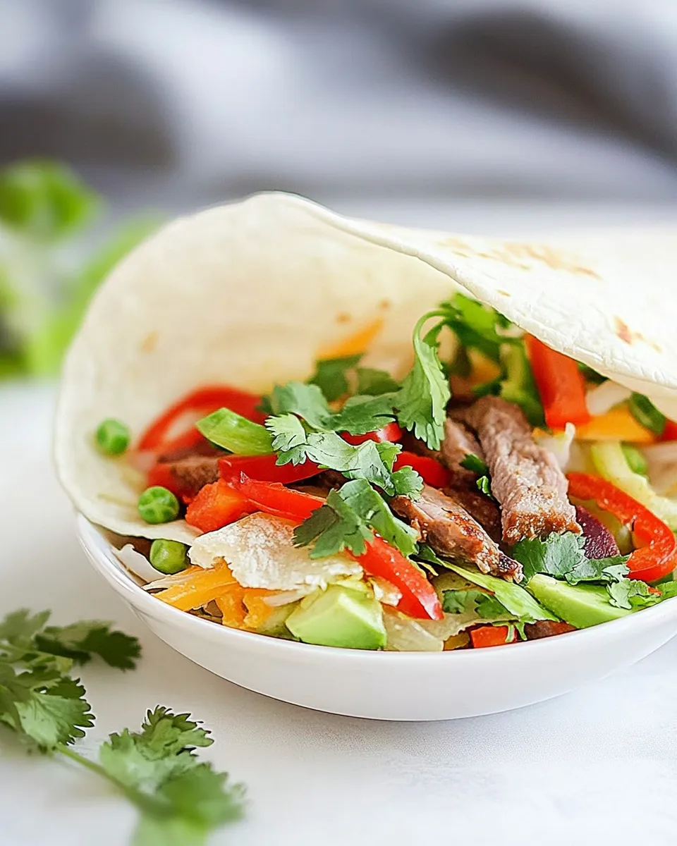 Healthy Viet Fajitas picture