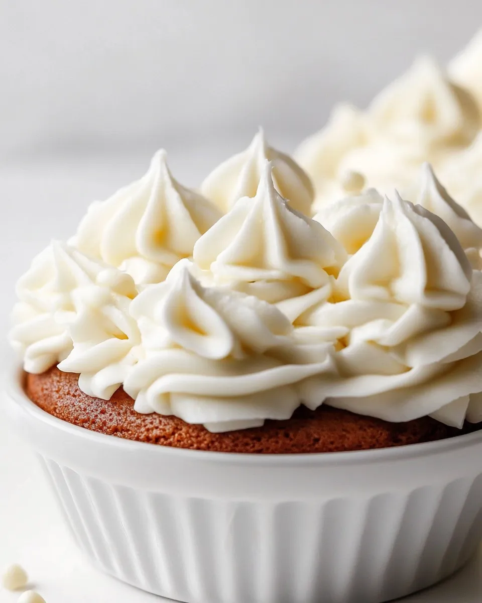 Classic White Chocolate Buttercream recipe image