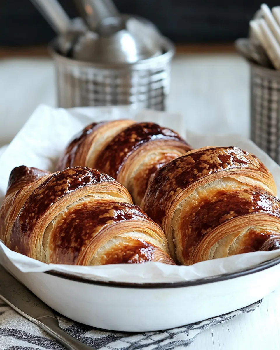 Homemade Whole Wheat Croissants photo