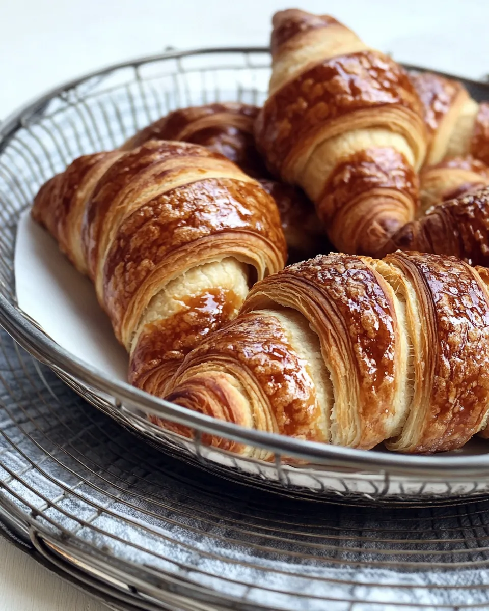 Easy Whole Wheat Croissants recipe photo